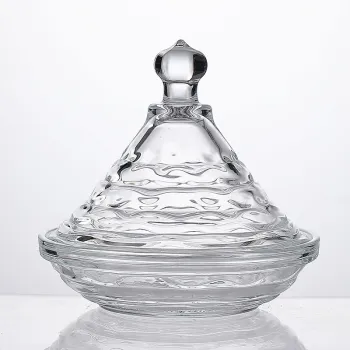 Transparent Glass Sealed Tank Food Storage Jar