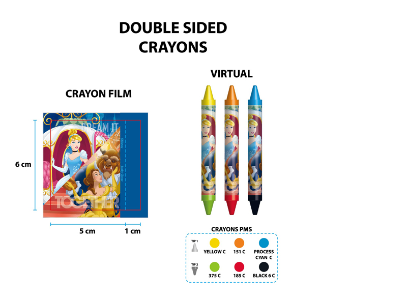 double tip crayon