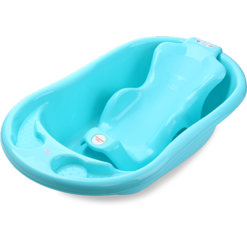 Baignoire de nettoyage de bébé en plastique avec bain