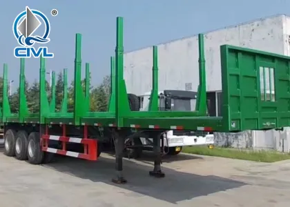 Howo Log Transportation Wood Transportation Truck