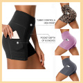 High Waist Yoga Shorts for Women's Women Workout Yoga Shorts Manufactory