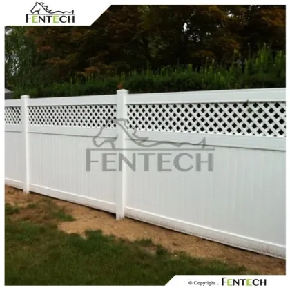 High Quality Plastic Lattice Fence, Pvc Lattice