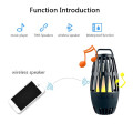 Best Bluetooth Speaker Waterproof 2018 Flame Colorful Light