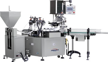 ISRG-B rotary water cream filling and capping machine