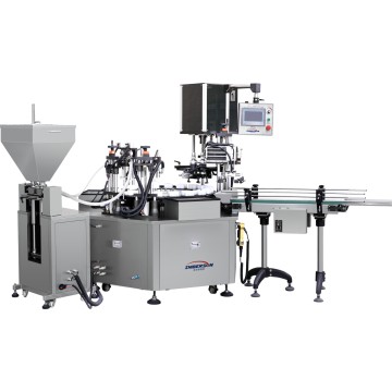 Máquina llenadora y taponadora de crema de agua rotativa ISRG-B