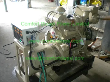 cummins engine 4BT 30kw marine diesel generator set