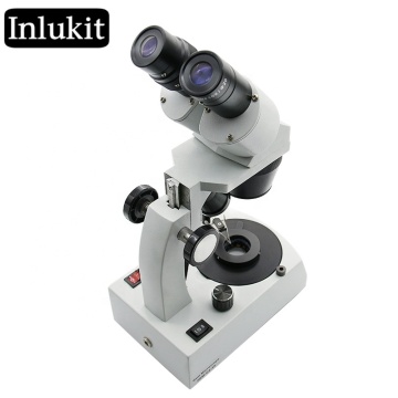Microscopio gemme da 20x a 40x zoom per l'identificazione del diamante di gioielli: modello TQ00116