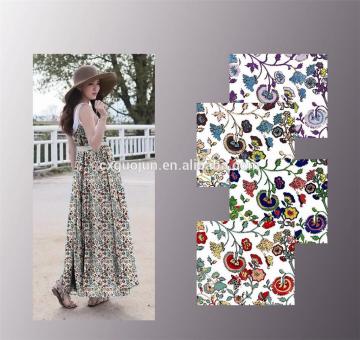 sales brushed transfer 100% Polyester fabric for dress home textile