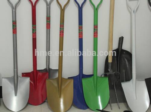 Round nose digging holes shovels