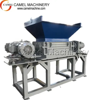 Double Shaft Shredder Machine for Waste Plastic and Home Appliances