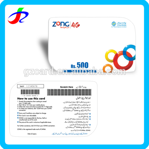 wholesale printing paper card international prepaid recharge calling phone card