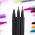 24 Colors Set 0.38 Hook mark pen Fineliner Pen Fine Line Point Colored Pens Art Water Based Assorted Ink Drawing