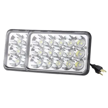 4x6 Inch LED Headlight Hi/Lo Beam Replacement for Kenworth T800 T400 T600