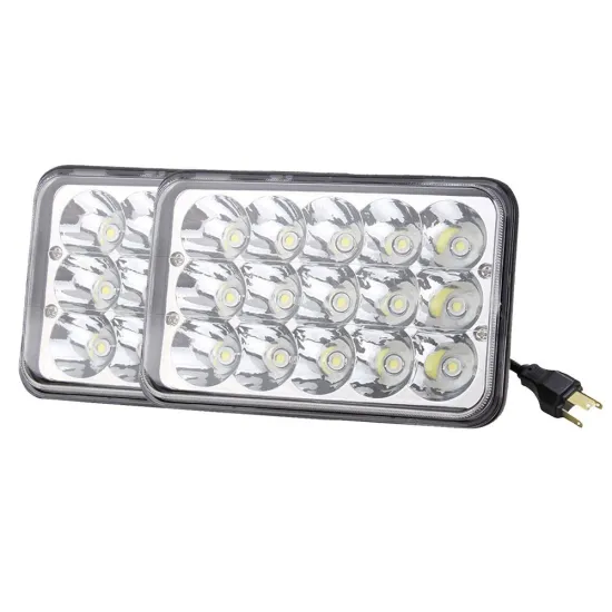 4x6 Inch LED Headlight Hi/Lo Beam Replacement for Kenworth T800 T400 T600