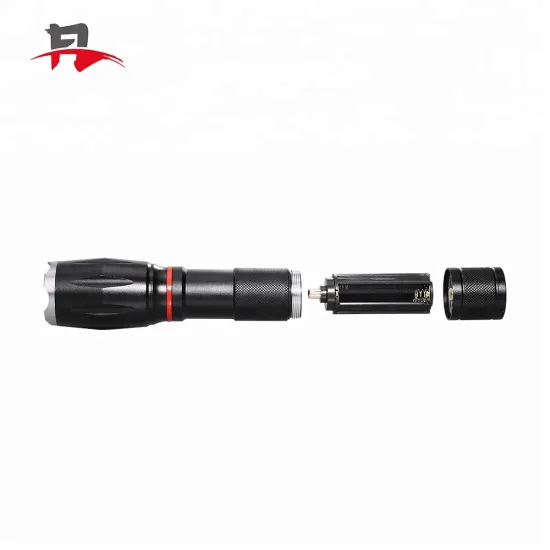China-made Powerful Tactical Flashlight with Aluminium Body and Magnetic Base - Small, Cob-equipped, and Miniature Design