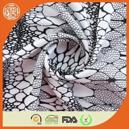 45S Rayon snake skin printed fabrics pythons