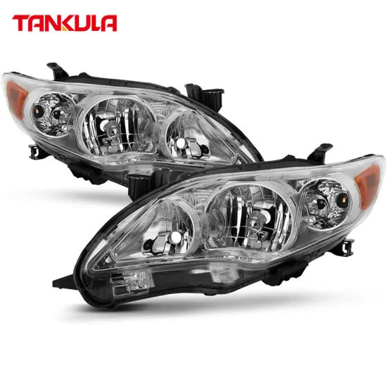 High Quality Car Front Halogen Xenon Headlights for Toyota Corolla 2011-2013 USA Version