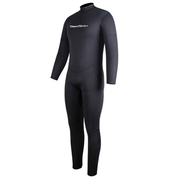 Zeegeacht heren volledige pak ykk back zip wetsuit