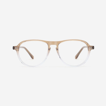 Key-hole Aviator Acetate Unisex Optical Frames