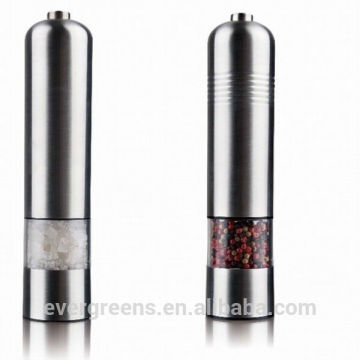 Hot sell salt and pepper mill,pepper mill battery operated