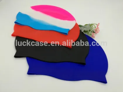 Customize Logo Flexible Waterproof Silicone Swimming Cap
