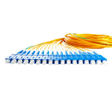 1x16 ABS Box Type PLC Splitter SC/UPC Connector 2.0mm/3.0mm G657A1 FTTH