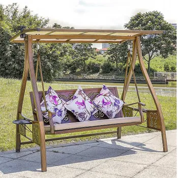 Custom Patio Garden Outdoor Waterproof Aluminum Frame Rocking Chairs