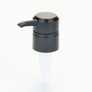 glossy black plastic 28/415 plastic Hand Lotion Pump Dispenser 28/410