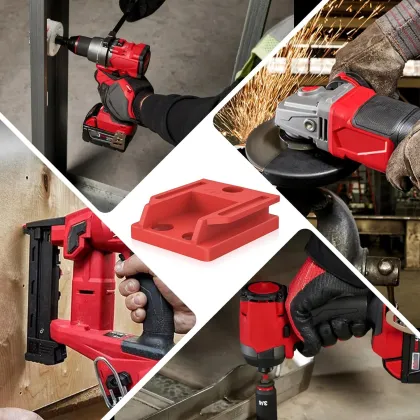 Factory Wall Mounts and Plastic Hanging Tool Organizer for DEW & MILWAUKEE Power Tools