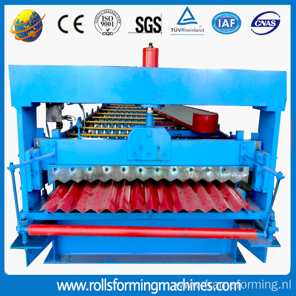 750-Steel Corrugated Roof Roll Forming Machine