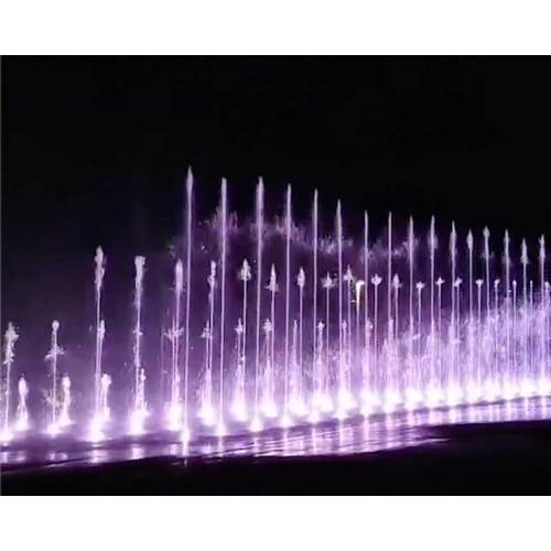 Square Music Dry Spray Fountain design outdoor light musical fountain Manufactory