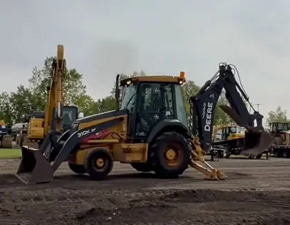 1 Ton Used Backhoe Loader with Excavation for Sale in USA