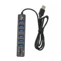 Usb 2.0 Hubs High Speed 2.0 Hub With TF Card Reader Supplier