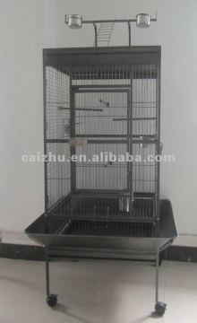 Top Play Stand large Metal Parrot Cage for breeding bird with 4 wheels