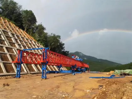 Precision Bridge Crane System for Highway Bridge Assembly