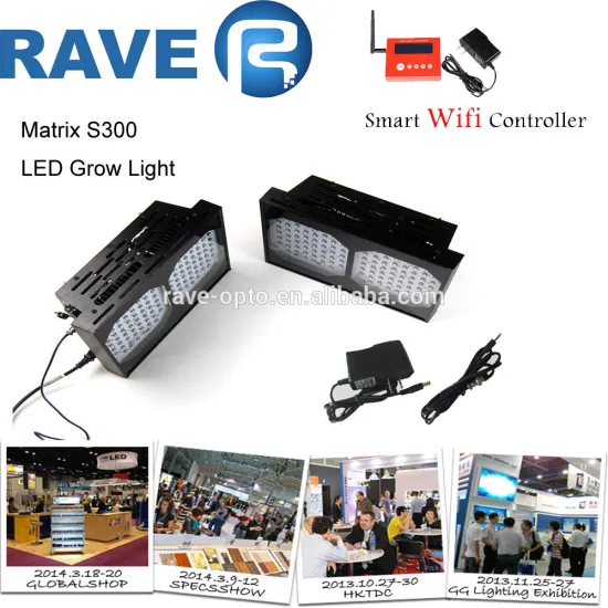 300w Wireless Controller LED Plant Grow Light for Plants Veg Growth Bloom