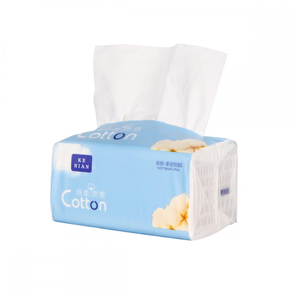 Virgin Wood Pulp Reciclable 4 Ply Facial Tissue