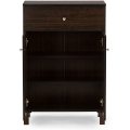 Modern Shoe Cabinet with 2 Doors and Drawer