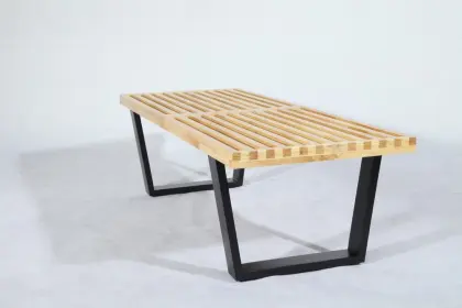 Replica Rubber Wood Nelson Bench
