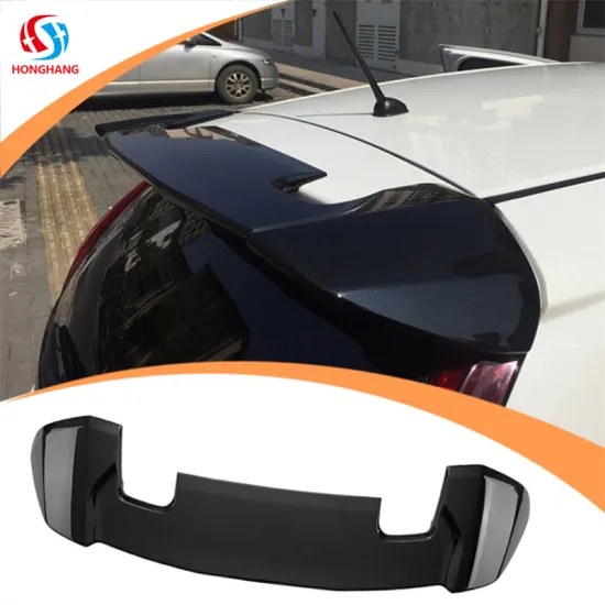 Honghang Brand Auto Spoiler Parts New Style Carbon Look Rear Wing Spoiler for Honda Fit 2014-2020