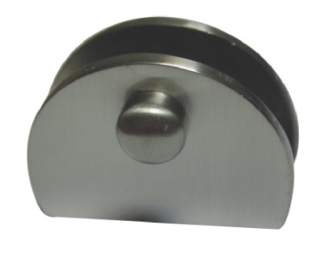 d shape glass clamp brackets for holding