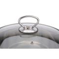 5L large metal stainless steel casserole dish set