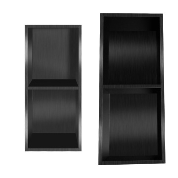 Custom Size 200x500x150mm Mirror Polished Stainless Steel TV Storage Wall Niche