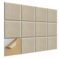 Soundproof polyester fiber wall acoustic panel