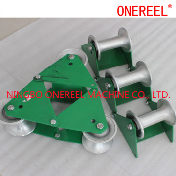 Three-wheel Cable Roller Opening Protection Roller