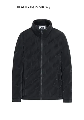 OEM Custom Men Winter Blank Puffer Jacket
