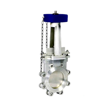 3" Lugged Type Connection Manual Chain Wheel Operated Slide Knife Gate Valve: Search Engine Title