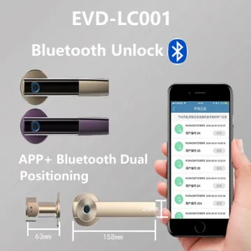 EVD-LC001 Custom Lever Fingerprint and Latch