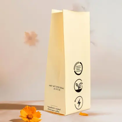 Kraft Coffee Bags Kraft Coffee Packing Kraft Coffee Pouch