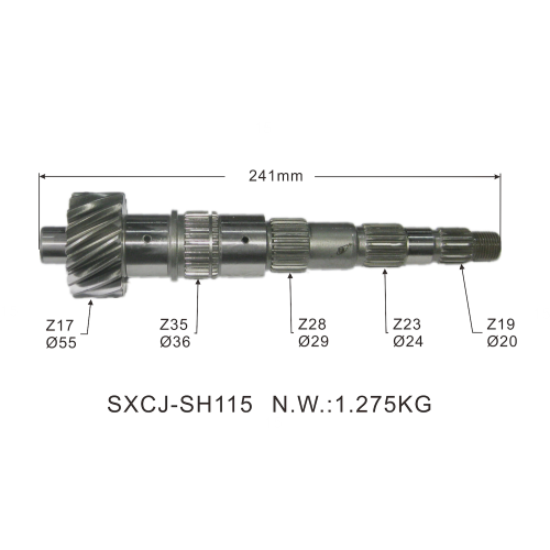 Gearbox Transmission Parts Synchronizer Shaft for Sale 1.2